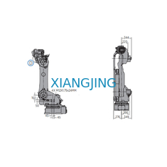 Achse 6 benutzte Yaskawa-Roboter-Arm mit Greifer-Nutzlast für Industrieroboter 180kg