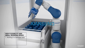 7, die Achse Yaskawa-Roboter SIA5F benutzte, wählen aus und setzen Nutzlast 559mm der Maschinen-5kg