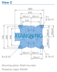YASKAWA GP165R benutzte Arm-Roboter des Roboter-Arm-165kg der Nutzlasten-3143mm