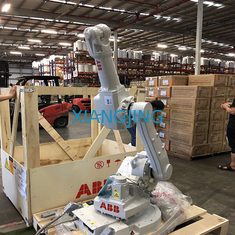 Benutzte des Industrieroboter-Materialtransportes ABB IRB 2600ID 6 ABB humanoid Robotermaschine der Achse