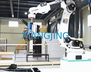 6 Schweißens-Roboter Achsen-industrieller Manipulator-Hyundais HH10L mit Schweißer And Welding Torch
