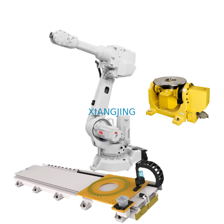 Hochproduktiver Allzweckroboter von ABB mit 6-Achsen-Industrieschweißroboter und GBS-Roboterpositionierer